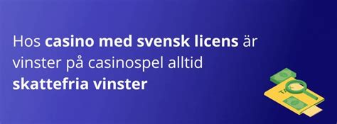 skatt på casinovinster|Casinovinster och skatter: Vad svenska spelare behöver veta.